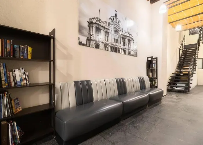 Apartment 305 Dwntn With Ac And Balconies Fits 6 Rooftop Mexico City