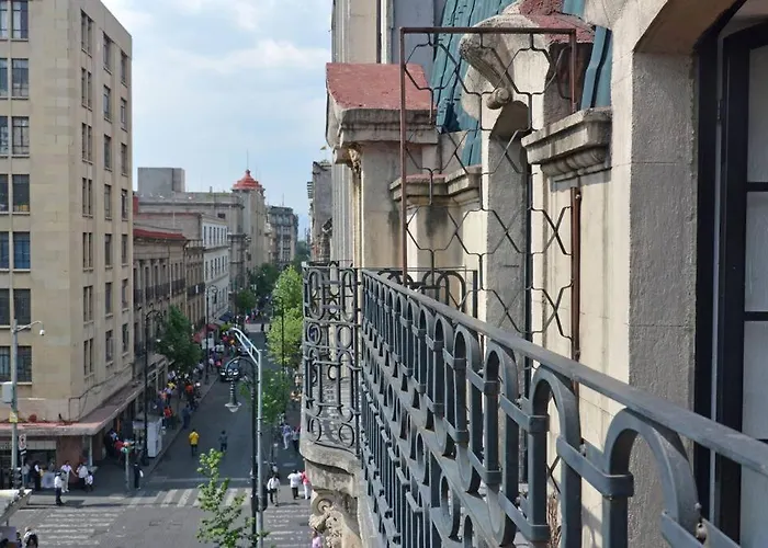 305 Dwntn With Ac And Balconies Fits 6 Rooftop Apartment Mexico City