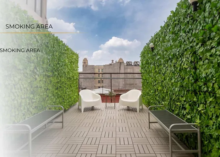 305 Dwntn With Ac And Balconies Fits 6 Rooftop Apartment *