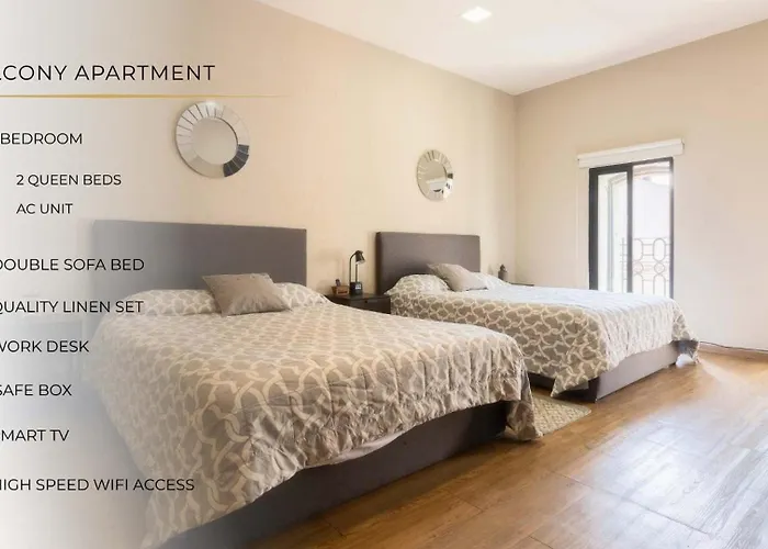 305 Dwntn With Ac And Balconies Fits 6 Rooftop *